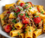 One-Pot Beef and Tomato Rigatoni That Saves You From Doing a Mountain of Dishes
